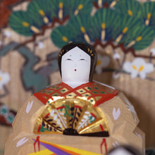 画像をギャラリービューアに読み込む, 段飾雛(大) 神泉作