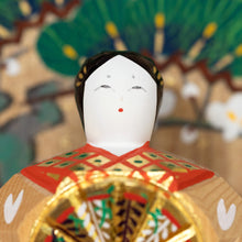 画像をギャラリービューアに読み込む, 段飾雛 鹿(大) 神泉作