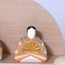 画像をギャラリービューアに読み込む, 内裏雛 紬木 神泉作