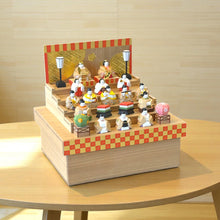 画像をギャラリービューアに読み込む, 豆段雛 鐵山作