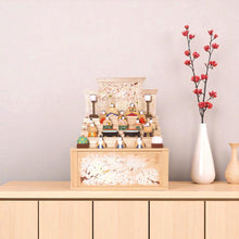 画像をギャラリービューアに読み込む, 段飾雛 桜(大) 神泉作