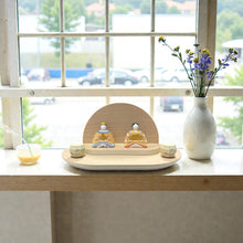 画像をギャラリービューアに読み込む, 内裏雛 紬木 神泉作