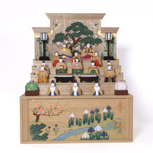 画像をギャラリービューアに読み込む, 段飾雛(大) 神泉作