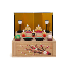 画像をギャラリービューアに読み込む, 段飾雛(特小)梅の香 神泉作