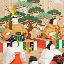 画像をギャラリービューアに読み込む, 段飾雛 鐵山作