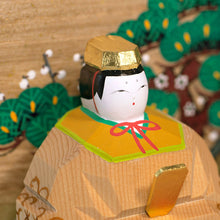 画像をギャラリービューアに読み込む, 内裏雛(中) 神泉作