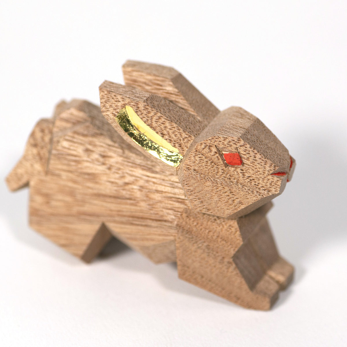 干支 卯（小） 鐵山作 – 奈良一刀彫 誠美堂