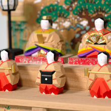 画像をギャラリービューアに読み込む, 内裏雛(大・官女付) 神泉作