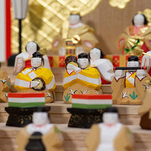 画像をギャラリービューアに読み込む, 豆段雛 鐵山作