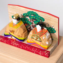 画像をギャラリービューアに読み込む, 内裏雛(中) 神泉作