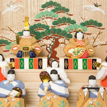 画像をギャラリービューアに読み込む, 段飾雛 鐵山作