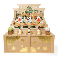 画像をギャラリービューアに読み込む, 段飾雛 鐵山作