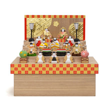 画像をギャラリービューアに読み込む, 豆段雛 鐵山作