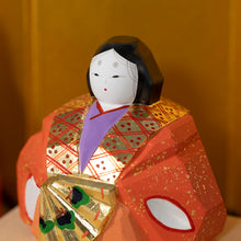 画像をギャラリービューアに読み込む, 内裏雛（屏風付）　鐵山作
