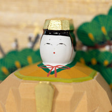 画像をギャラリービューアに読み込む, 内裏雛（中）　神泉作
