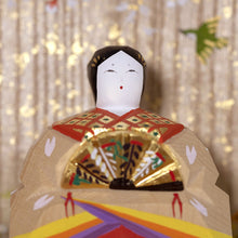 画像をギャラリービューアに読み込む, 段飾雛　桜（大）　神泉作
