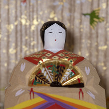 画像をギャラリービューアに読み込む, 段飾雛　桜（大）　神泉作
