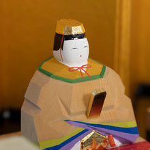 画像をギャラリービューアに読み込む, 内裏雛　はなやぎ（小）　神泉作
