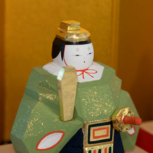 画像をギャラリービューアに読み込む, 内裏雛（屏風付）　鐵山作
