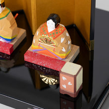 画像をギャラリービューアに読み込む, 内裏雛　はなやぎ（小）　神泉作
