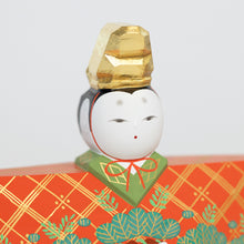 画像をギャラリービューアに読み込む, 立雛（4.5号）　鐵山作
