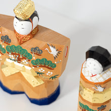 画像をギャラリービューアに読み込む, 立雛（5.5号）　鐵山作
