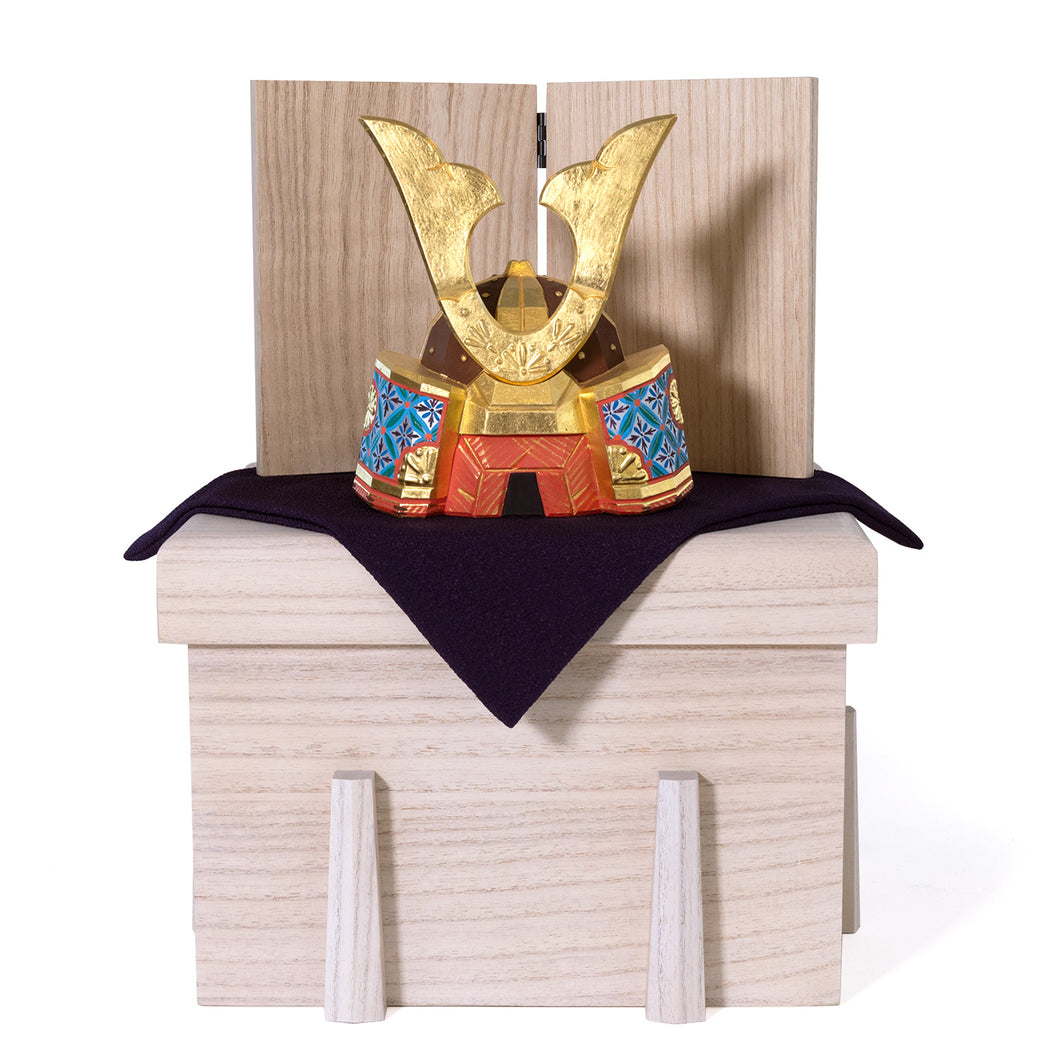 兜（大）屏風付　神泉作