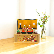 画像をギャラリービューアに読み込む, 段飾雛（特小）梅の香　神泉作
