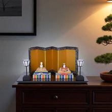 画像をギャラリービューアに読み込む, 内裏雛（凛）　神泉作
