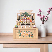 画像をギャラリービューアに読み込む, 段飾雛（小）　神泉作
