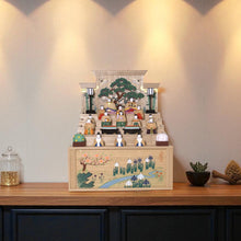 画像をギャラリービューアに読み込む, 段飾雛（大）　神泉作
