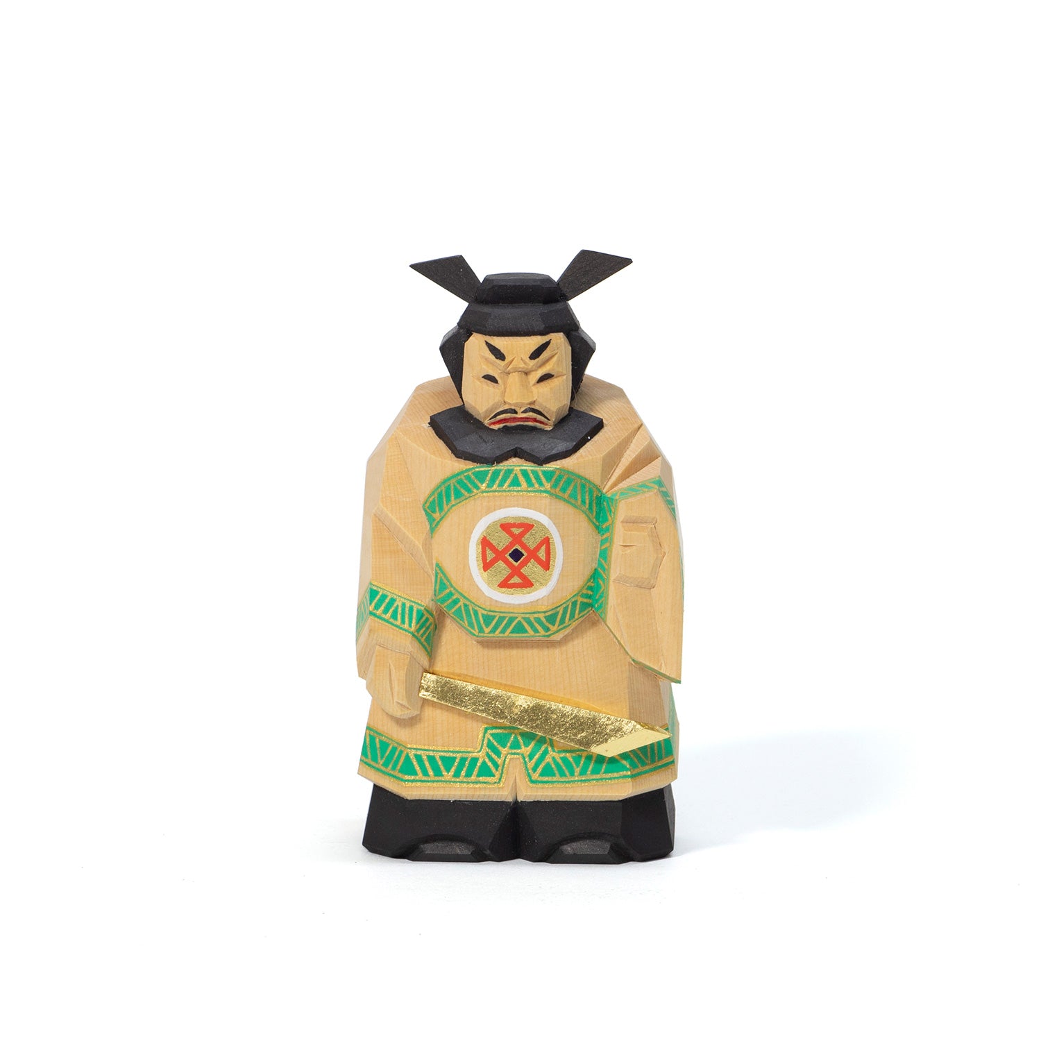 鍾馗様　一刀彫　彫刻　彫り物　飾り物　伝統工芸品　昭和　当時物　オブジェ　七福神 鍾馗様 七福神 一刀彫 飾り物 昭和 当時物 伝統工芸品
