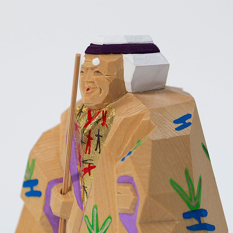 高砂（3号） 鐵山作 – 奈良一刀彫 誠美堂