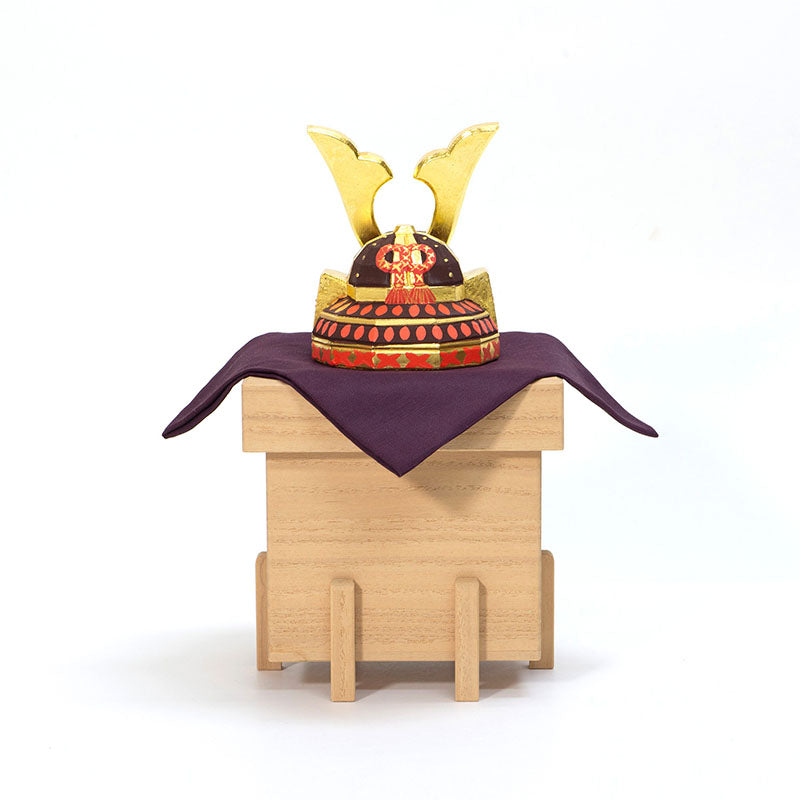 奈良一刀彫 奈良一刀彫 神泉作 兜 特小