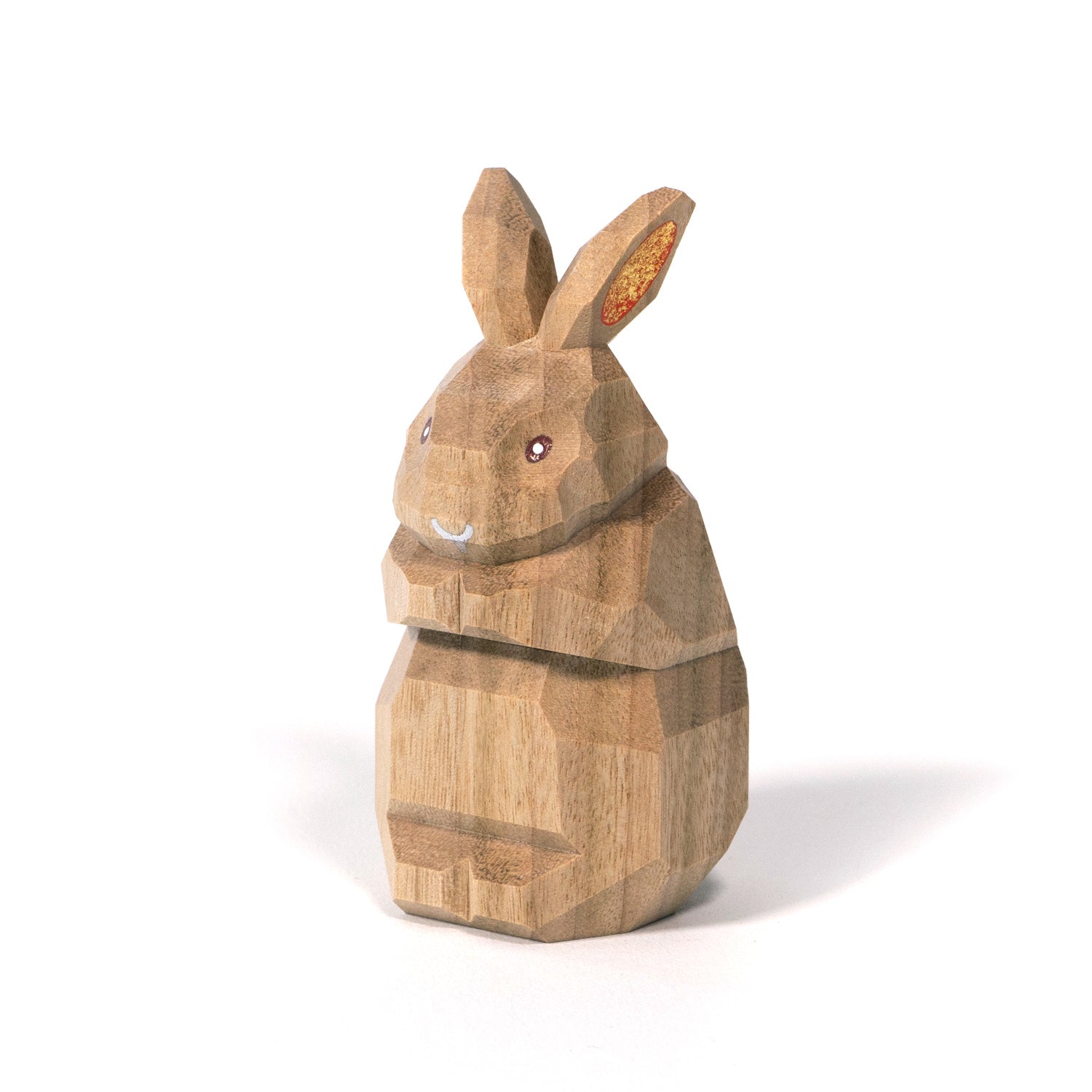 干支 卯（小） 祐誠作 – 奈良一刀彫 誠美堂