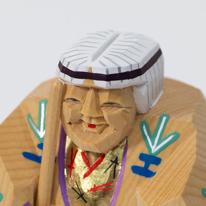 高砂（4号） 鐵山作 – 奈良一刀彫 誠美堂