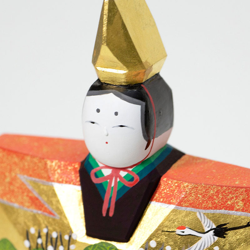 奈良一刀彫り　雛人形　川口神泉　立雛　雛祭り　ひな祭り　共箱付き　伝統工芸　木彫 神泉作 奈良一刀彫 4号立雛 3H-I4-Z-US | 一刀彫（雛） | 【公式