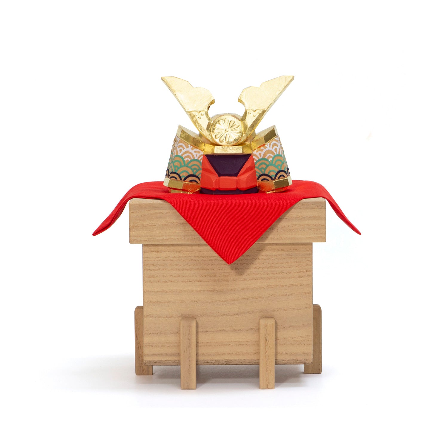 兜(小) 鐵山作 – 奈良一刀彫 誠美堂