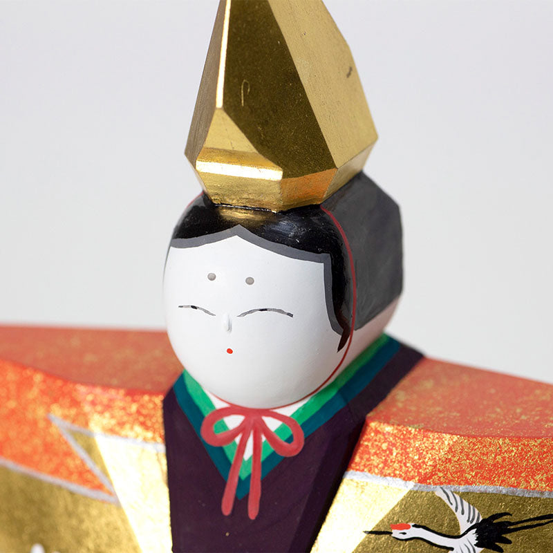 雛人形 奈良一刀彫り 神泉作 立雛(8号) 神泉作 – 奈良一刀彫 誠美堂