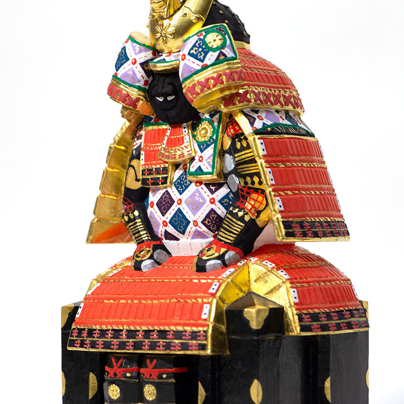一刀彫り具足 narawashi220426-